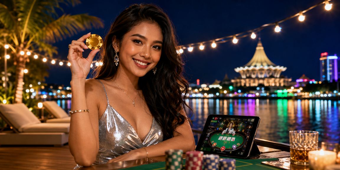 Pengguna Kuching bermain kasino dalam talian dengan gaya Melayu di 40150