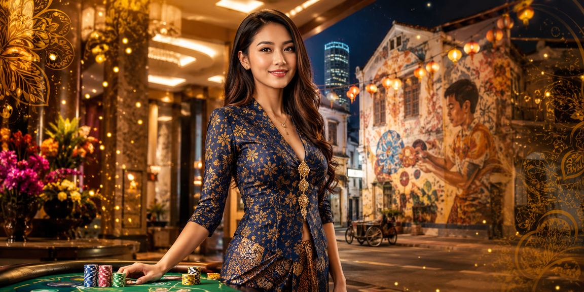 Suasana hiburan kasino Pulau Pinang dengan permainan slot di platform 40150